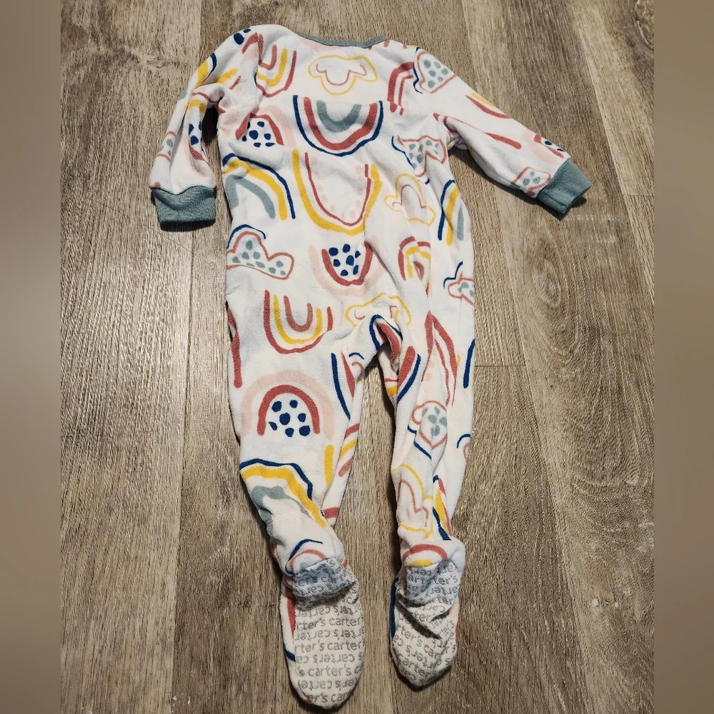 Carter's Colorful Rainbow Footie - Picture 4 of 4